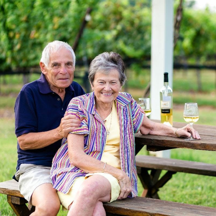 doukenie winery owners doctor george and nicki bazaco