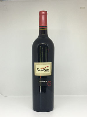 Dyonisus wine bottle