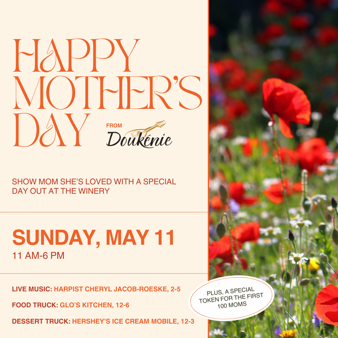 mother's day at doukenie winery